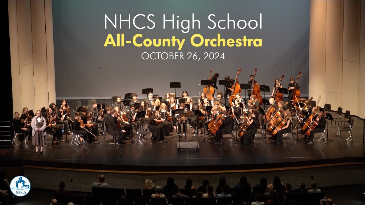 High School All-County Orchestra Performance