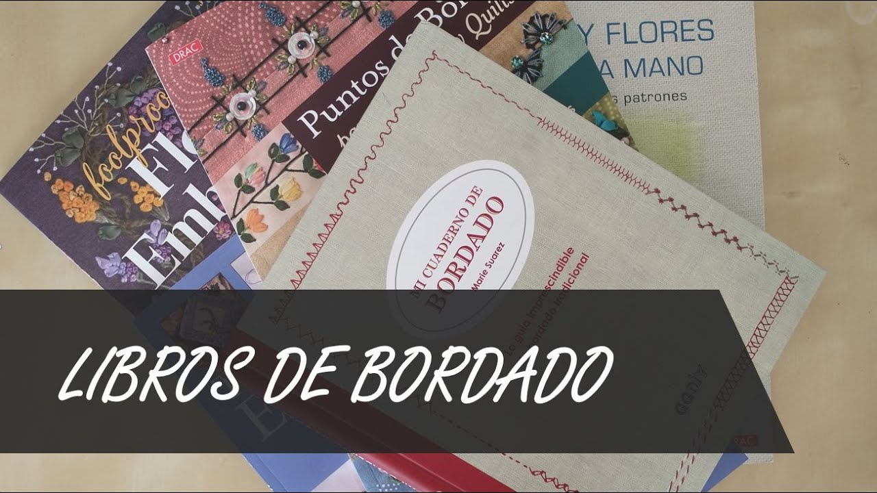 Reseña de libros de bordado