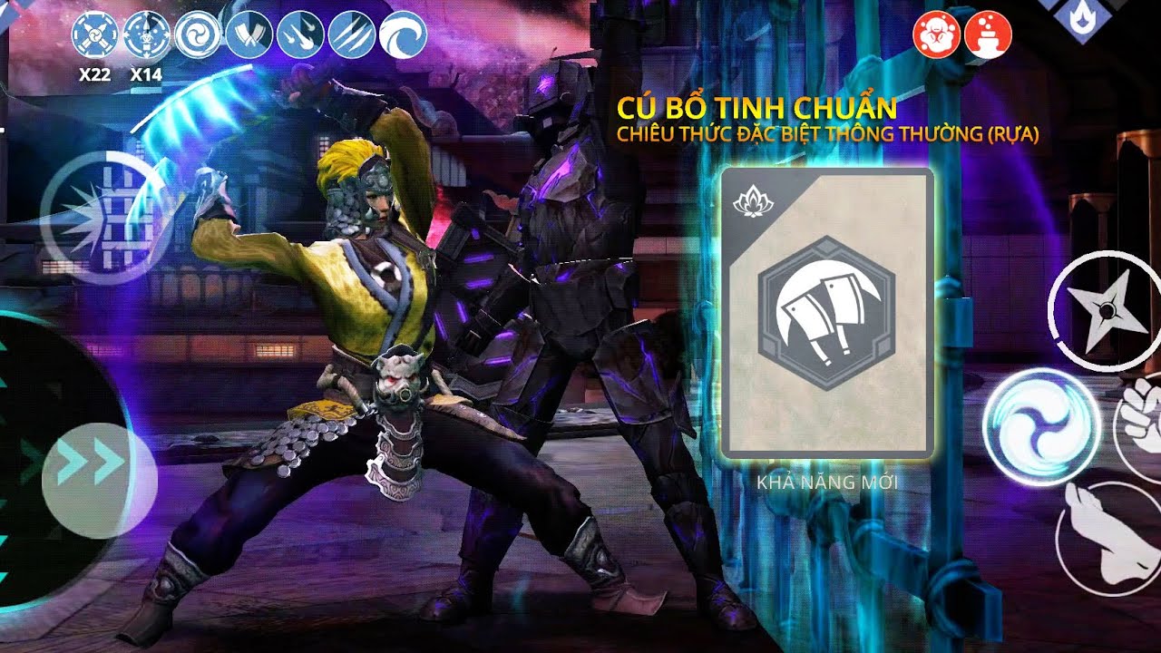 Shadow Fight 3: New Cleavers Special Move - Demon of Wrath vs Underground Wrath Lv.5