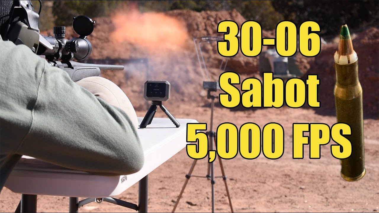 Тестирование Sabot 30-06 с M855