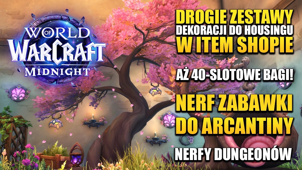 World of Warcraft - Tygodnik Nowości #178 (Bonusy Setowe Klas | Player Housing | Item Shop)