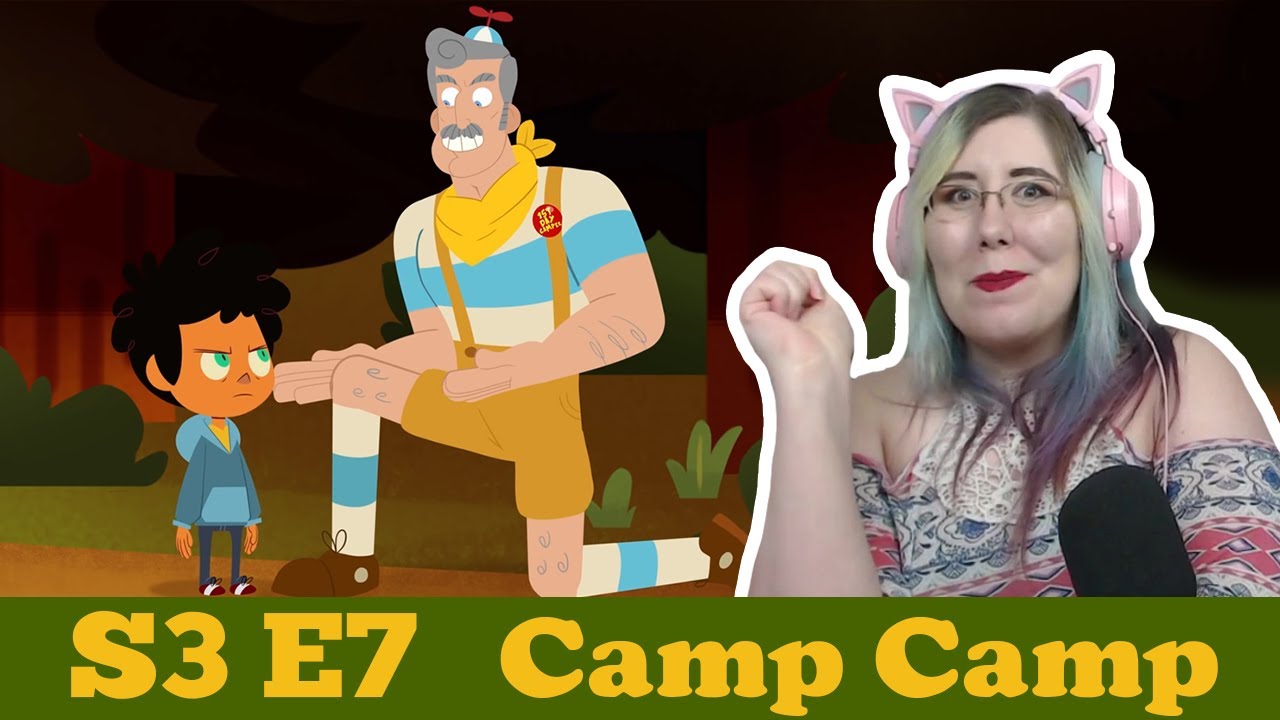 Cameron Campbell the Camp Campbell Camper - Camp Camp: Season 3 Episode 7 REACTION - Zamber Reacts