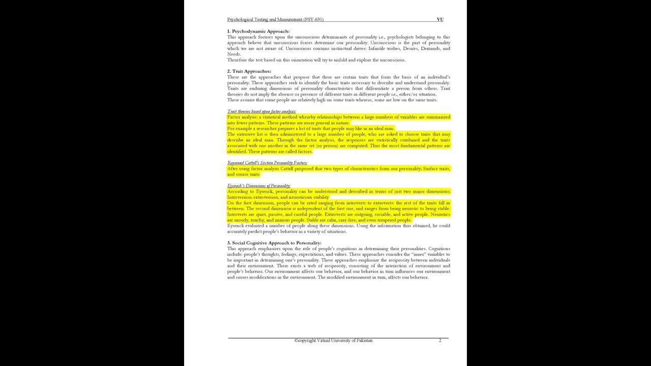 (Psy631) Final Highlighted Handouts  2023