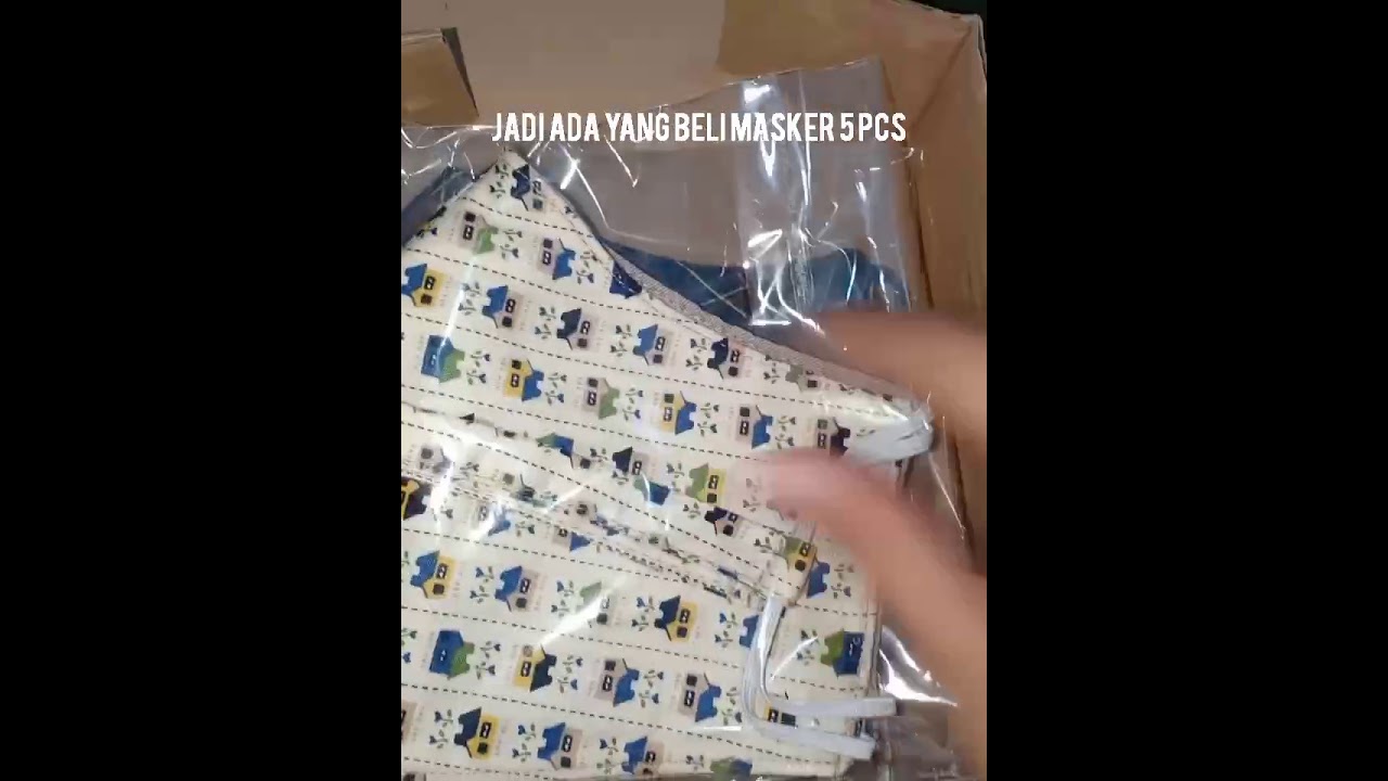 Masker Kain 3 lapis