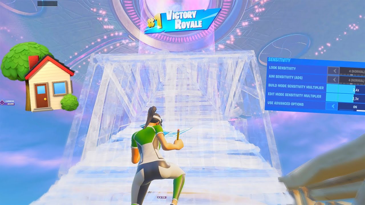 From The Garden 🏡 + Best NON CLAW Controller Settings (Smooth Edits/Builds/Aimbot)