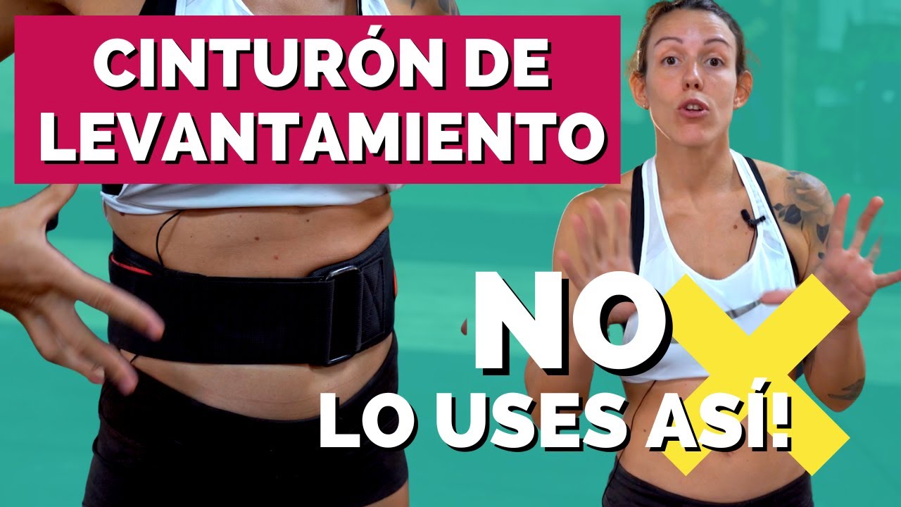 Aprende a usar correctamente el CINTURÓN DE LEVANTAMIENTO y no cometas estos fallos 😱
