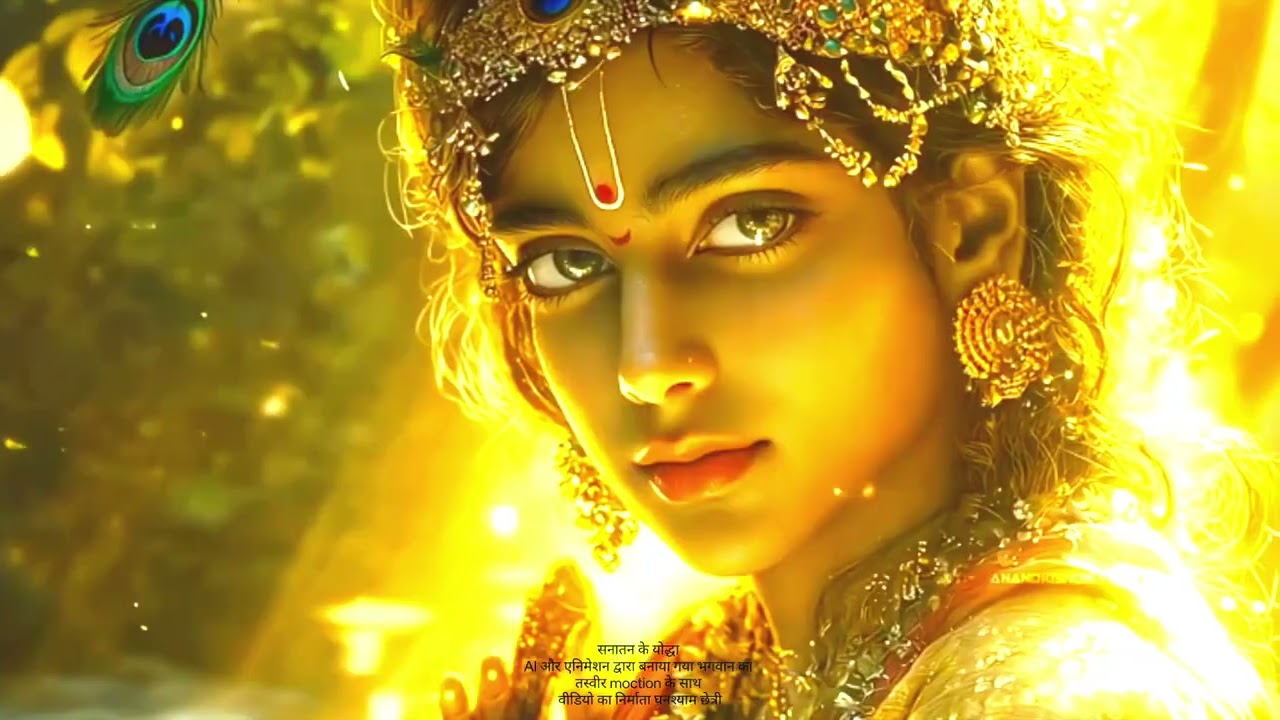 Awdai Garana Hai Krishna | AI Generated Nepali Bhajan | Divine Devotional Song