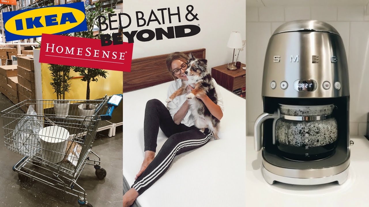 Home Haul Vlog | Ikea, Bed Bath & Beyond + Homesense