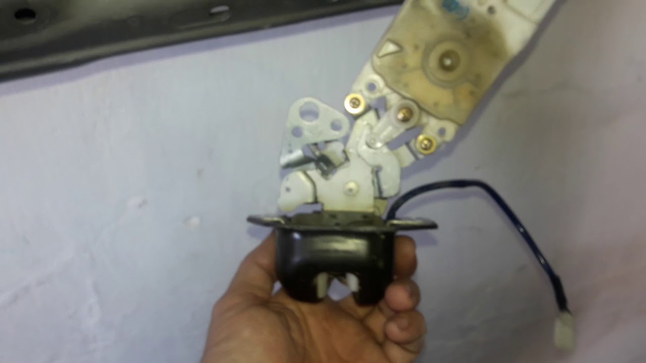 como reparar chapa de nissan
