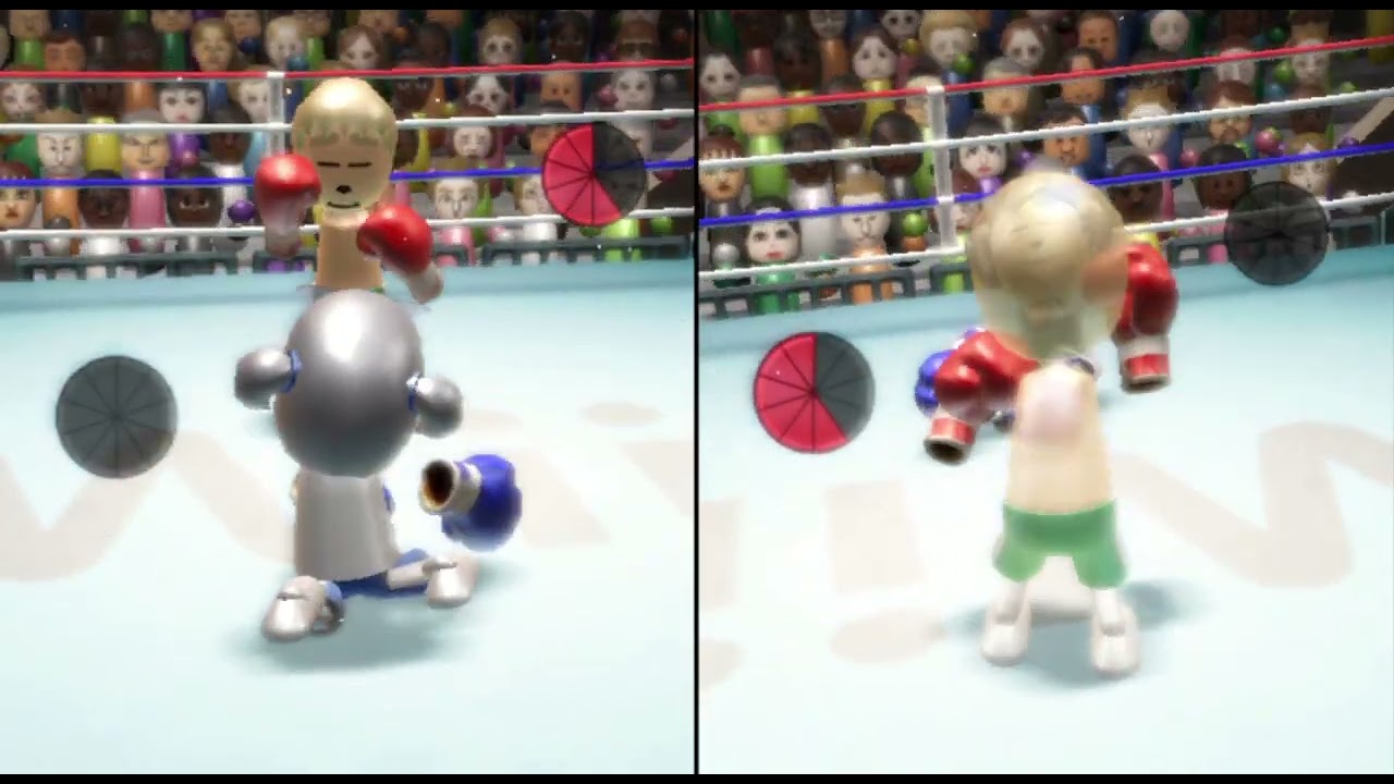 Wii Sports Boxing - Bluey vs. Lucky (Rematch)