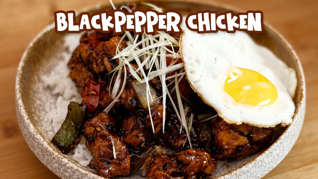 Resep Ayam Krispi Lada Hitam / Chicken Blackpepper [ 100% Enak ]