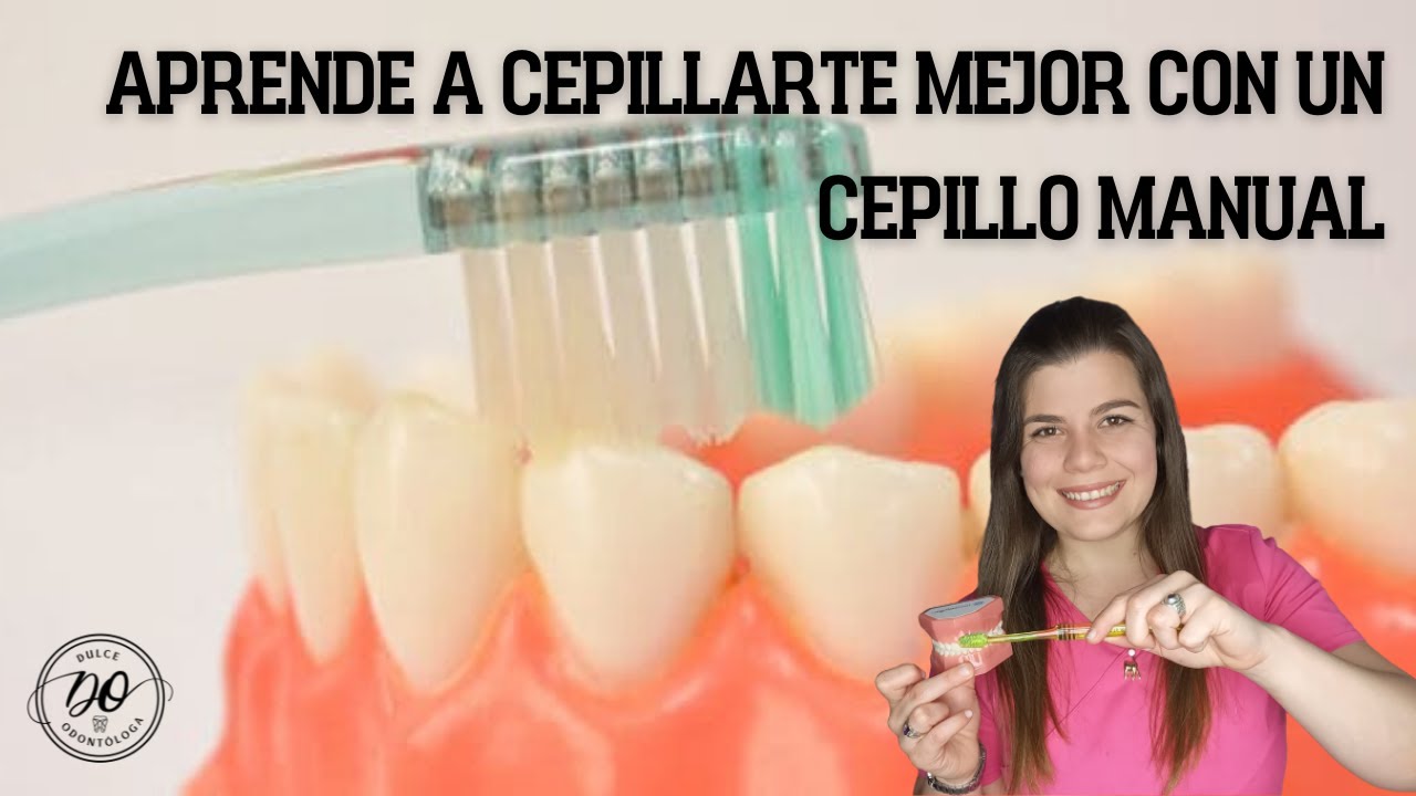 Como CEPILLARSE LOS DIENTES correctamente con CEPILLO MANUAL 🦷🏆 [+ los 4 errores que más cometen ❌]