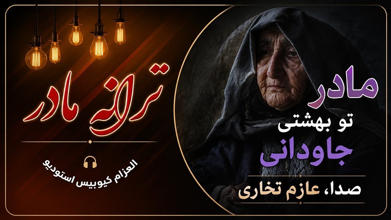 نشید مادر # ترانه مادر# باصدای عازم تخاری، مادر تو بهشتی جاودانی، 