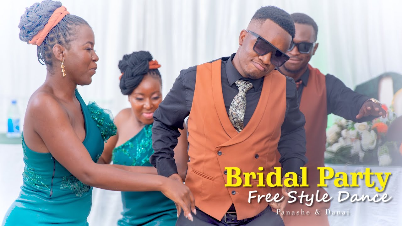 Bridal Party Freestyle Dance | Danai + Panashe