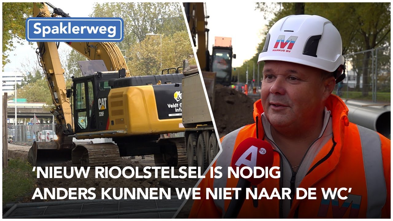 Nieuw rioolstelsel Spaklerweg