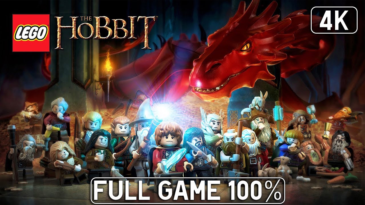 LEGO The Hobbit - Full Game 100% Longplay Walkthrough 4K 60FPS