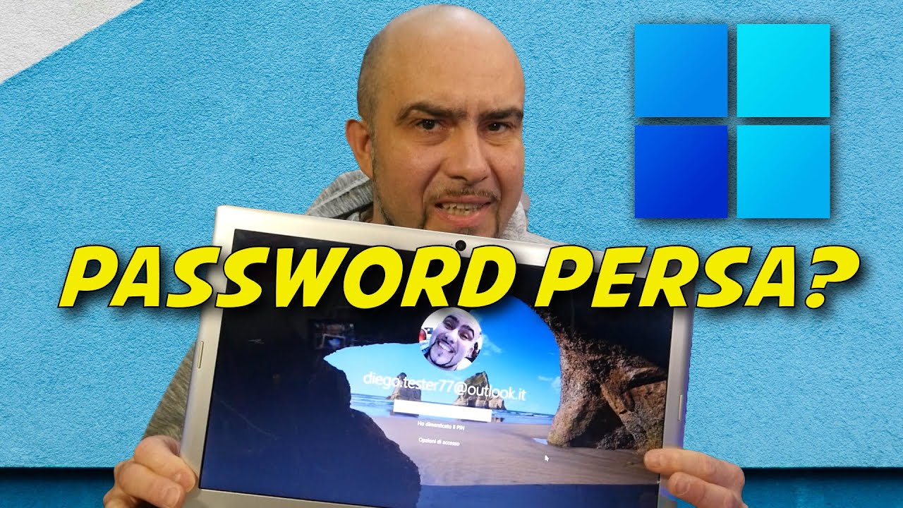 COME SBLOCCARE LA PASSWORD DI WINDOWS - PC BLOCCATO? NESSUN PROBLEMA