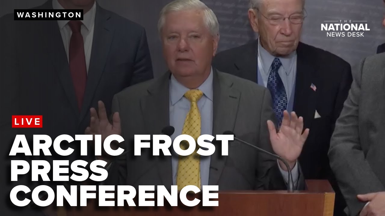 Senate Republicans hold a press conference on the Committee’s ongoing oversight of Arctic Frost