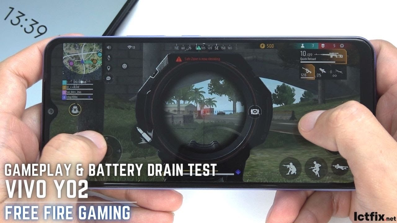 Vivo Y02 Free Fire Gaming test | Helio P22, 2GB RAM