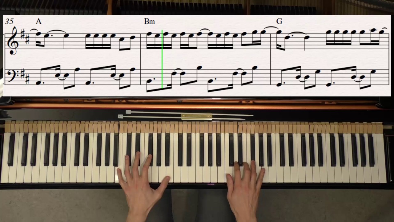 Despacito - Justin Bieber, Luis Fonsi, Daddy Yankee - Piano Cover Video by YourPianoCover