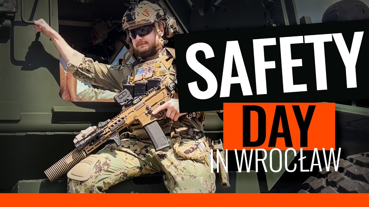 Safety Day in Wroclaw POLAND / Gunfire, Specna Arms and Berserk Arena Brzeg for community.