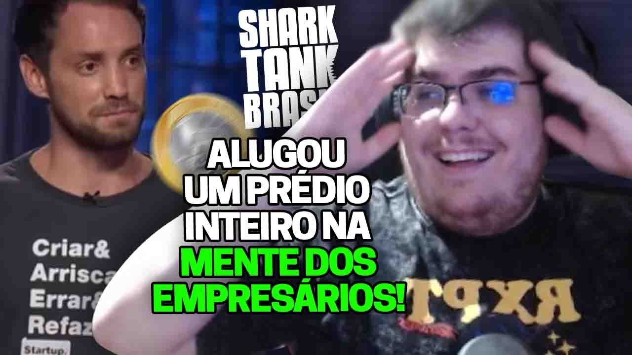 CASIMIRO REAGE: O CARA PEDIU 1 REAL PARA OS TUBARÕES NO SHARK TANK BRASIL | Cortes do Casimito