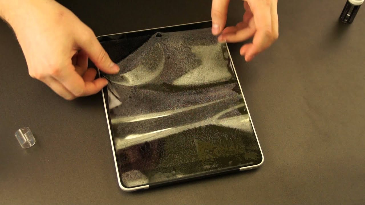 Návod: Jak aplikovat ochrannou fólii Screenshield na displej tabletu