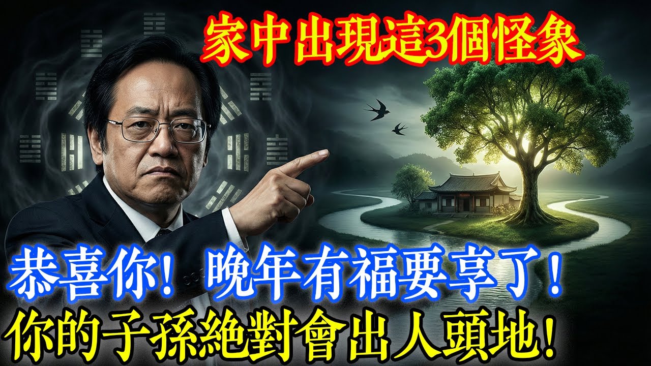 倪海廈：房子週圍出現這3個信號，恭喜你！這代表你的子孫有出息，晚年可以享福了！#倪海厦 #中醫經方 #風水科學 #環境能量 #親子教育
