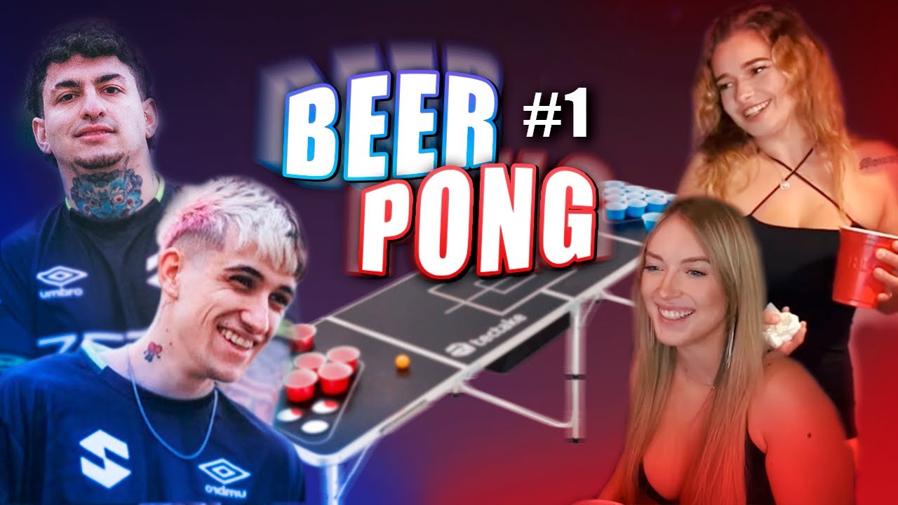 BEER PONG #1 con Iris y Katy | Marki y Llobeti