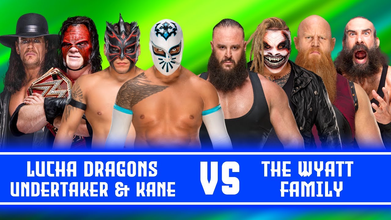 WWE Wyatt Family vs. Kalisto & Sin Cara & Kane & The Undertaker - WWE Tag Team Match 2020