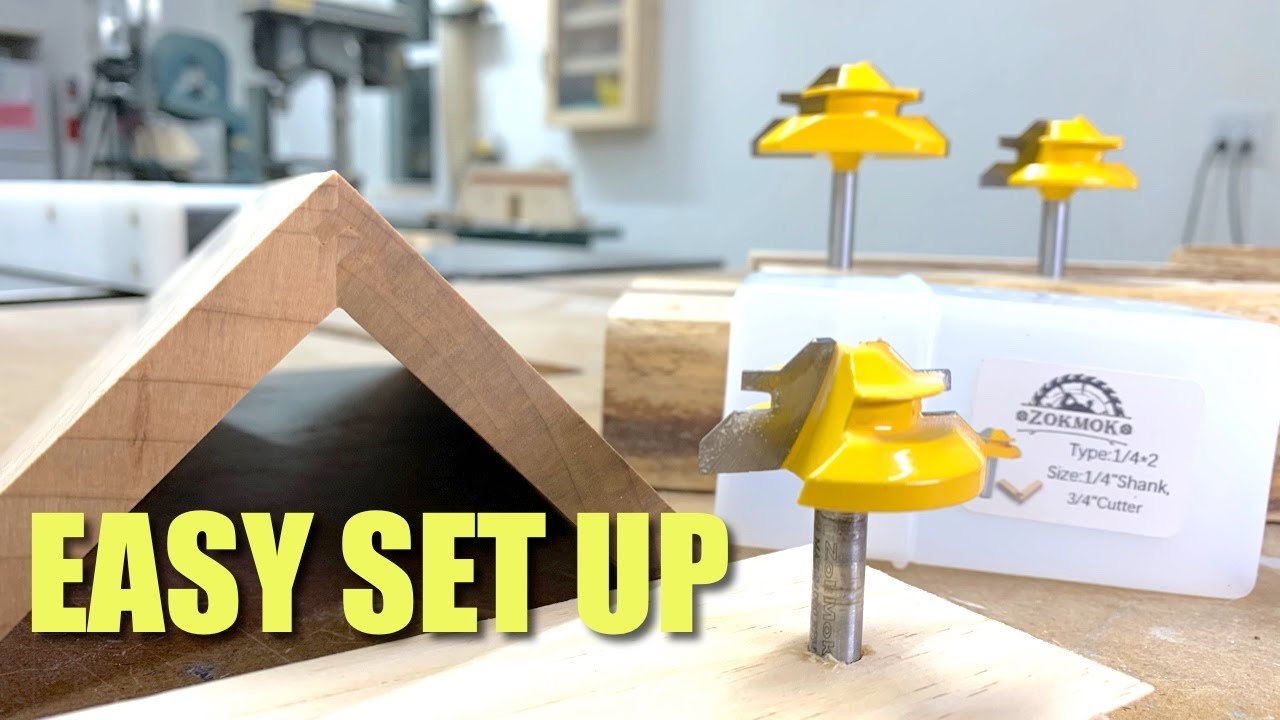 Как использовать фрезу Miter Lock от Zokmok Tools