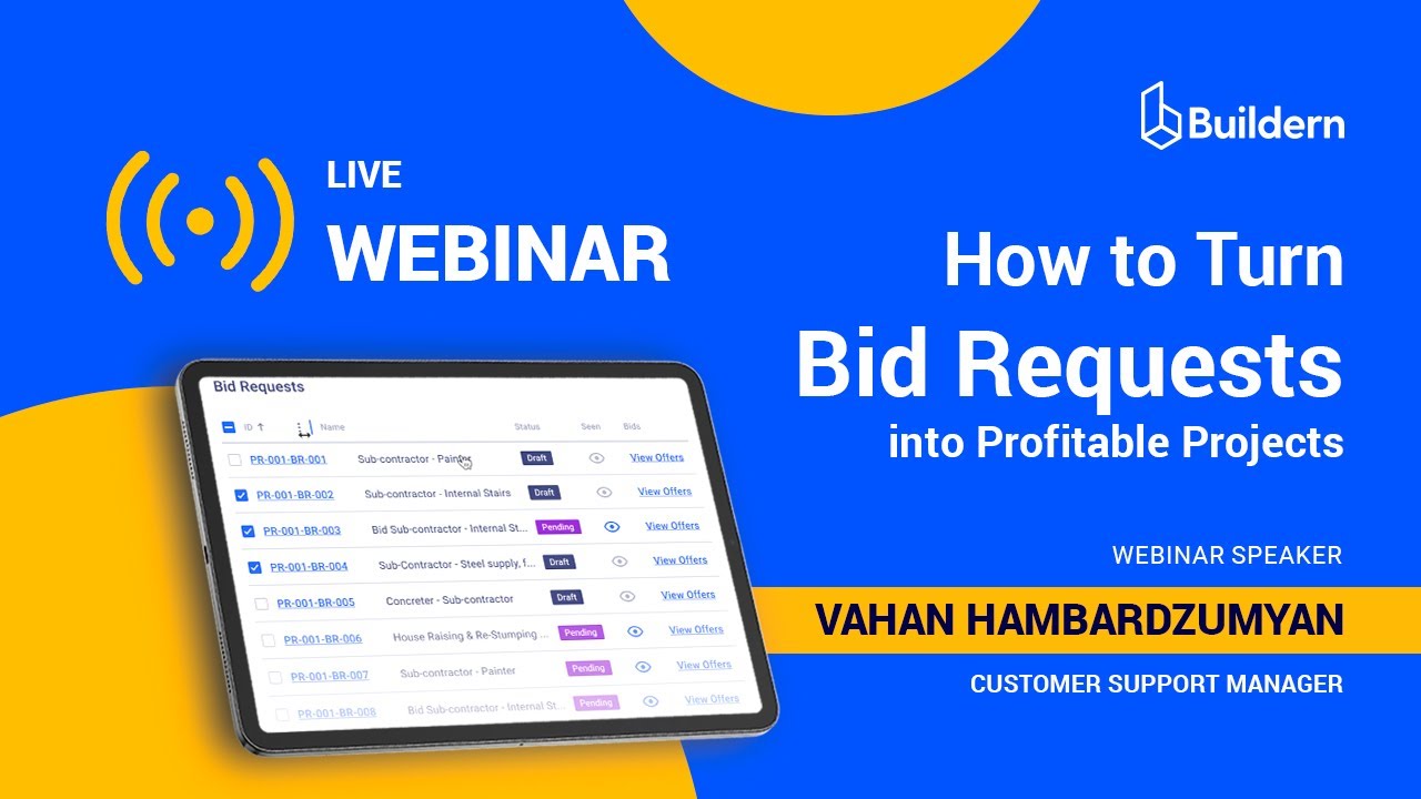 Live Webinar: How to Manage Bid Requests Effectively