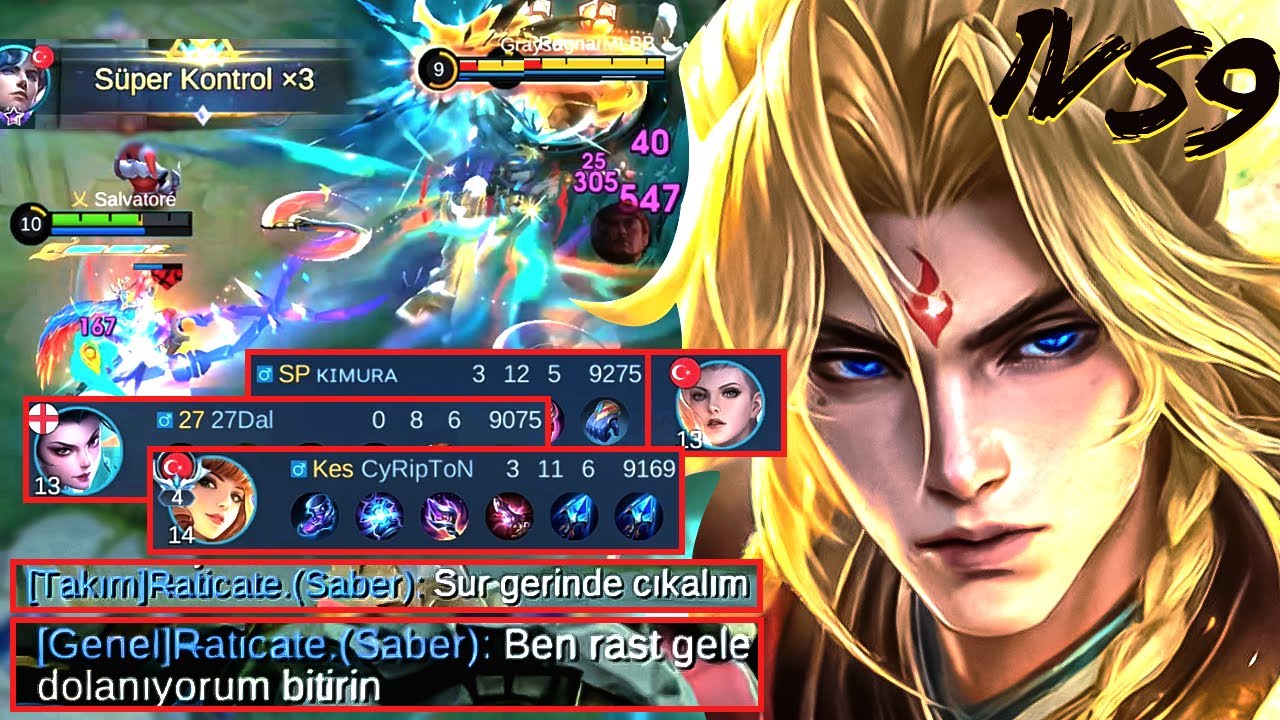 🔥 XAVİER İLE 1VS9 HARD MAÇ!! & TEK ATAN EUDORA!! | TELEFONU KIRDIRTIR BU ADAMLAR!! | SALVATORE MLBB