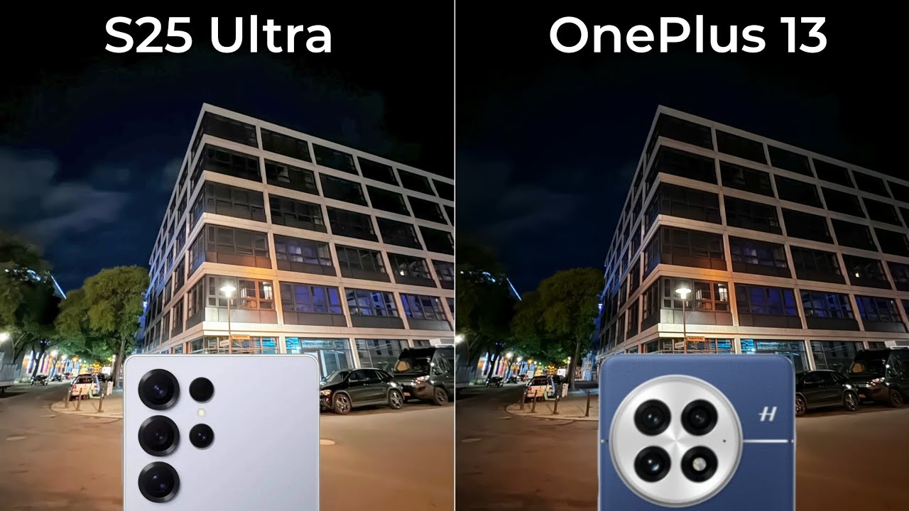 Сравнение камер Samsung Galaxy S25 Ultra и OnePlus 13