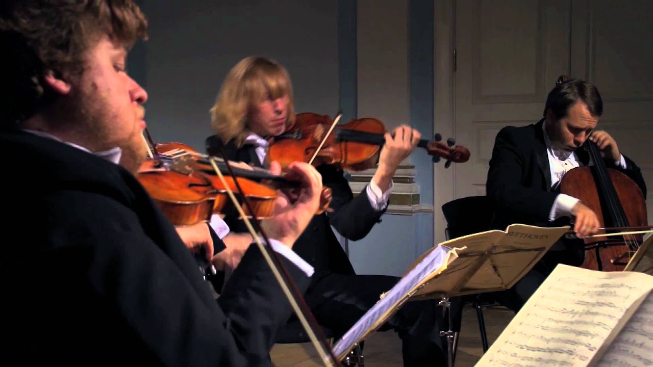 David Oistrakh Quartet plays Beethoven string quartet No. 4 ,Op 18. Квартет имени Давида Ойстраха.