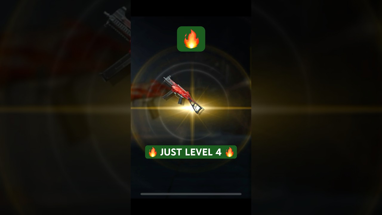 3.9 UPDATE IN UMP LEVEL 4 REDEEM IN CRATE OPENING #bgmi #ytshorts #gaming #shorts ￼