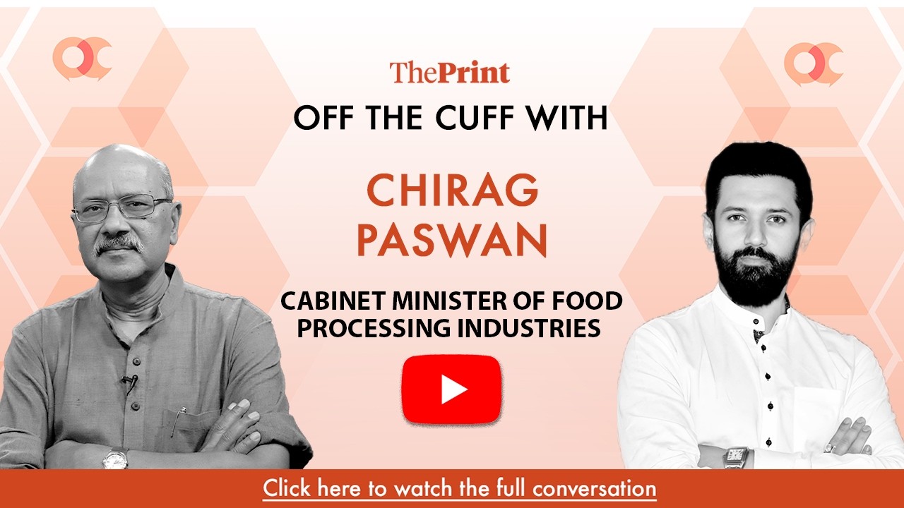 Bihar alcohol prohibition,his political journey,& working with PM Modi-Chirag Paswan at #ThePrintOTC
