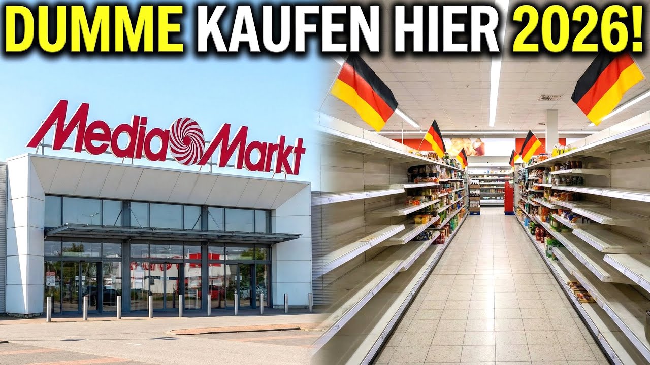 Nur DUMME DEUTSCHE Kaufen 2026 In Diesen Geschäften Ein