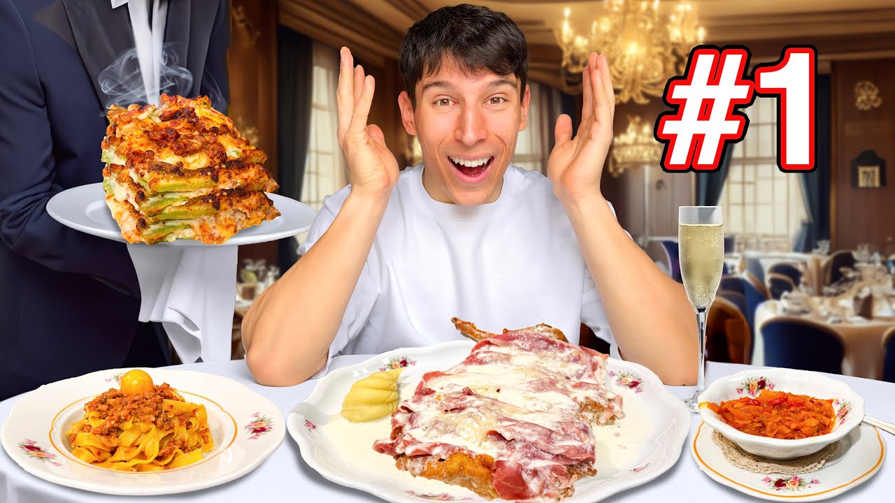Mangio nella TRATTORIA MIGLIORE d'ITALIA a Bologna con @Gianluca Bianchi