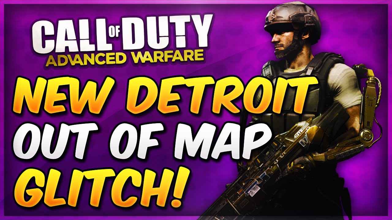 NEW COD Advanced Warfare Out of The Map Detroit Glitch! (AW Infected Glitches & Spots)