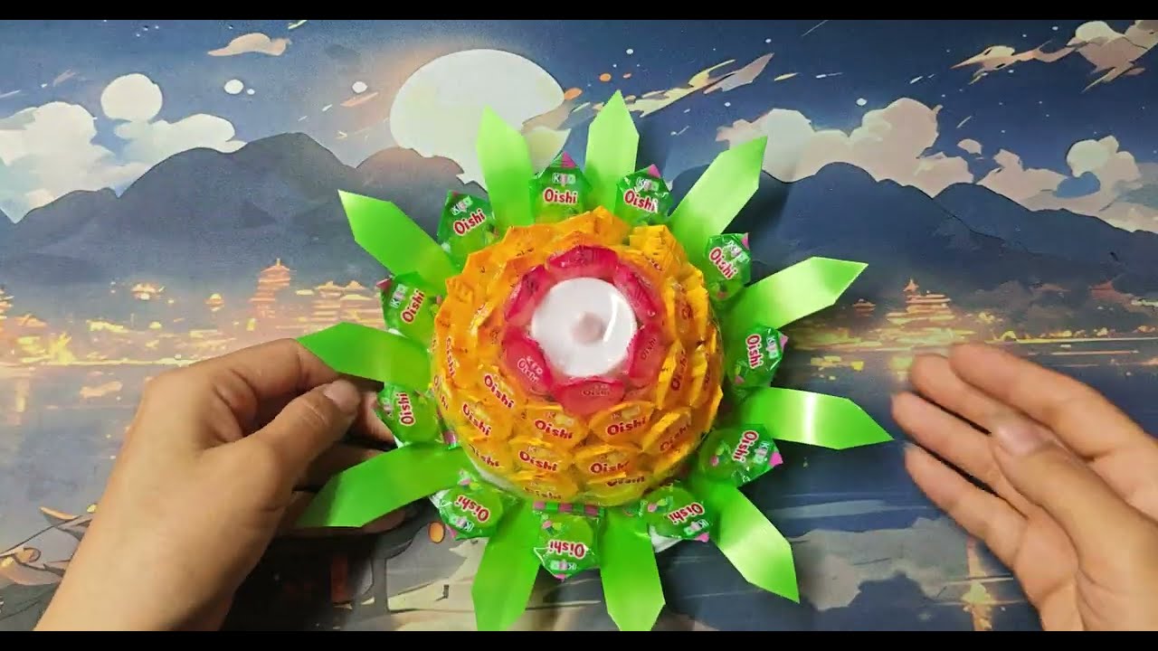 You Won't Believe What I Made with CANDY! (DIY Edible Flower Bouquet)
