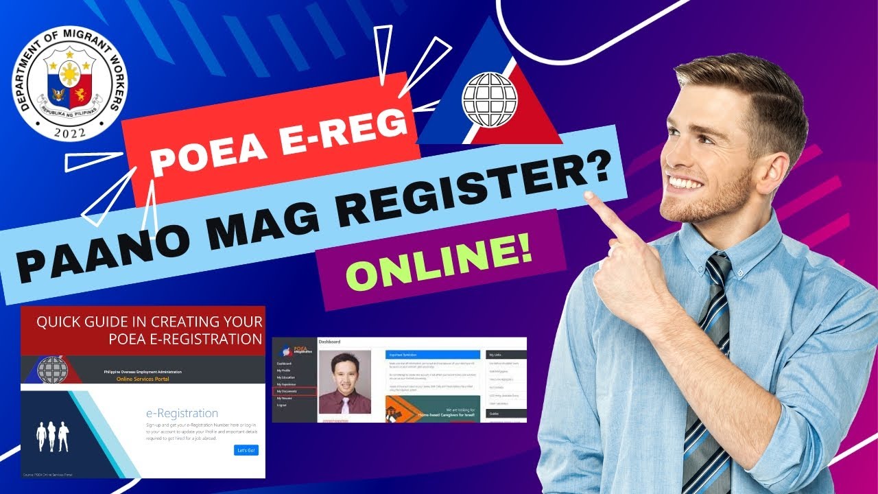 POEA Eregistration Tutorial | Paano gumawa ng Ereg account | Paano mag register sa poea ereg 2025
