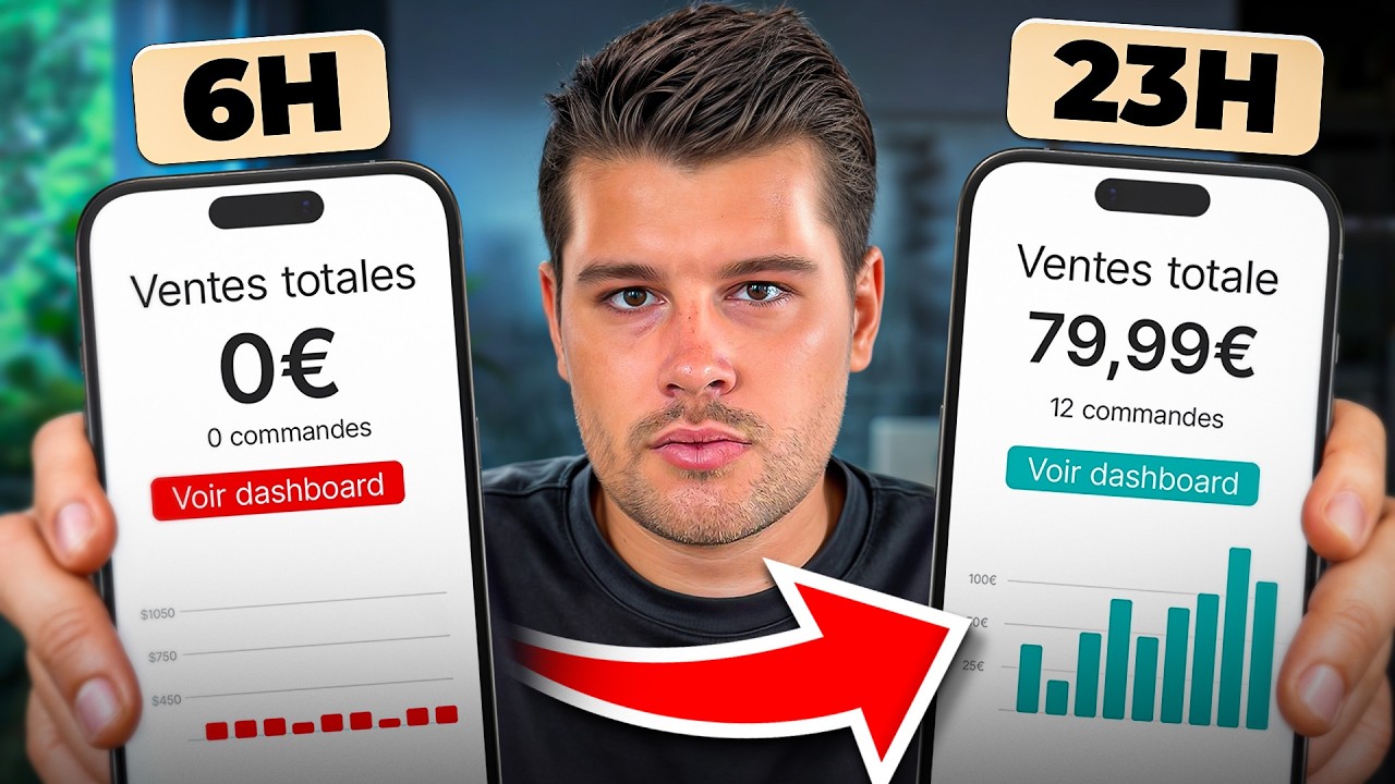 J'ai 24h pour lancer ma boutique Shopify et faire ma PREMI&Egrave;RE VENTE
