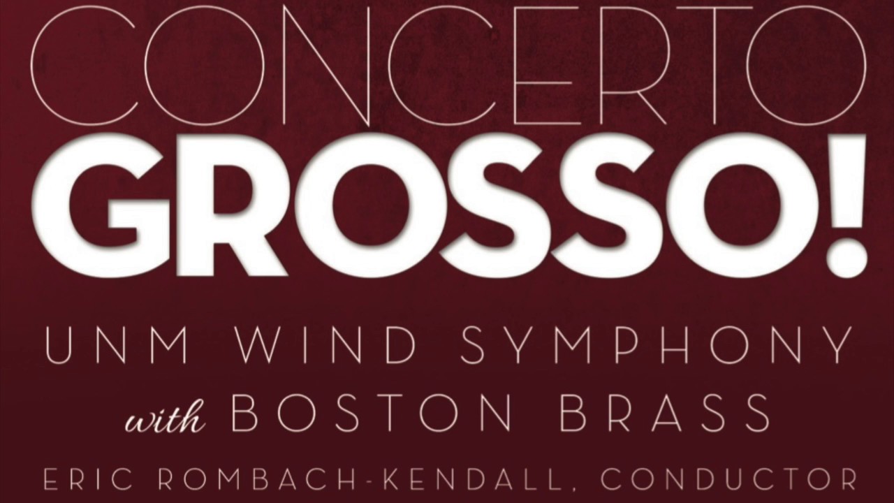 Sounds of Cinema - Boston Brass & University of New Mexico Wind Symphony