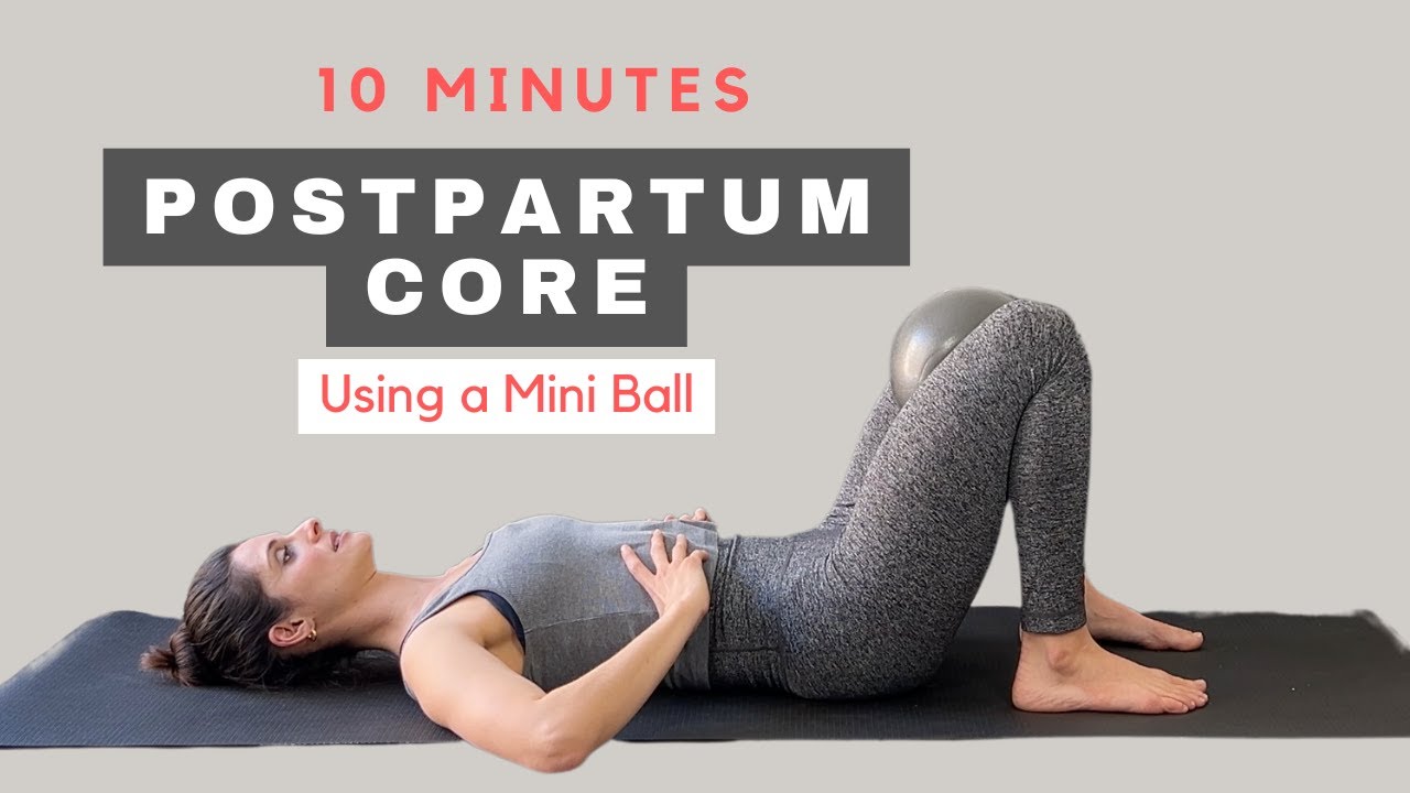 10 minute Postpartum Abs & Core Workout | Pilates for Diastasis Recti & Pelvic Floor