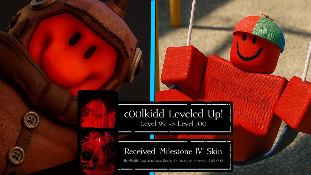 C00lkidd LEVEL 100: todas as SKINS e LEVEL MÁXIMO.. no FORSAKEN ROBLOX