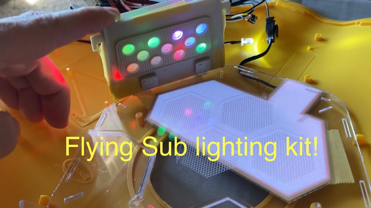 NEW! Moebius Flying Sub lighting kit!