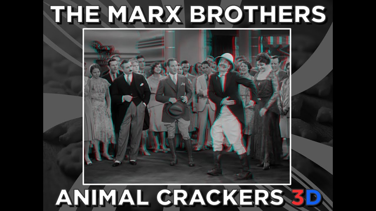 Animal Crackers (1930) in 3D | Marx Brothers Classic Reborn in Stunning 3D - COMING 2026 (ANAGLYPH)