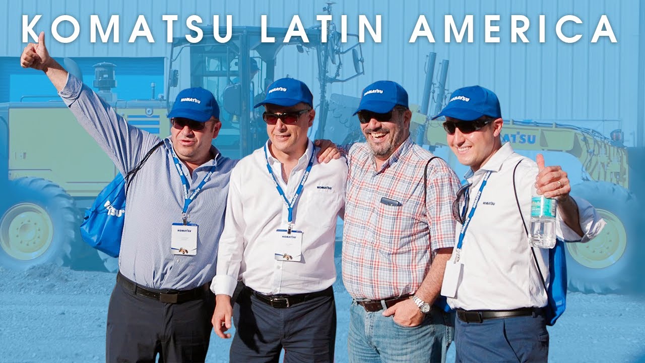 Construction Equipment Demonstration • Komatsu Latin America