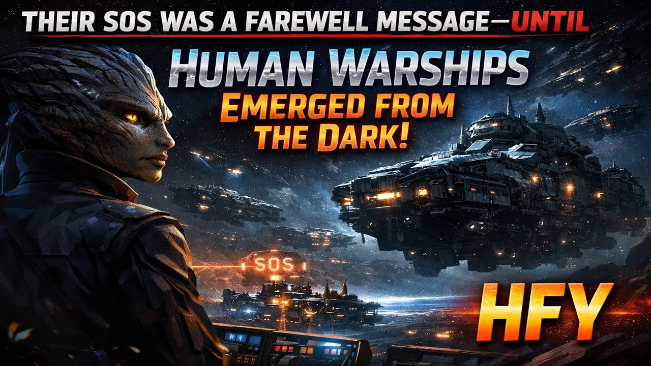 Their SOS Was a Farewell Message—Until Human Warships Emerged From the Dark |HFY| SCI FI